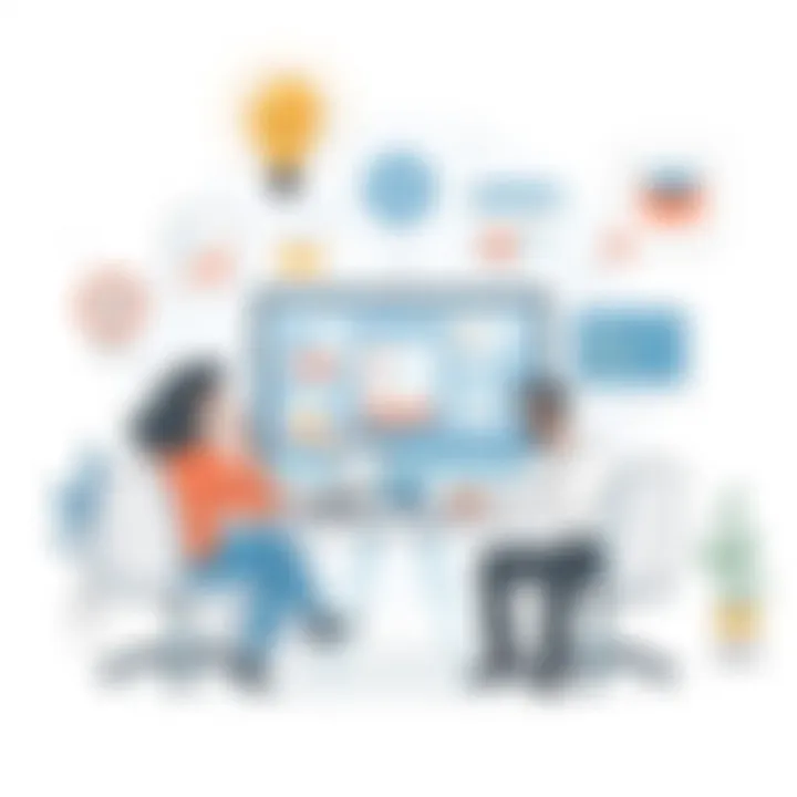 A team brainstorming innovative business ideas