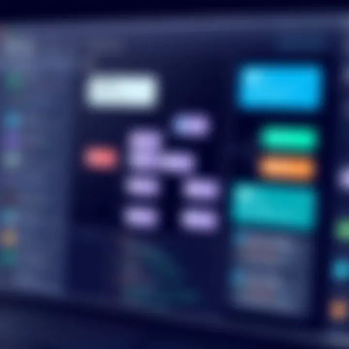 User Interface of Decision Tree Application User-friendly dashboard of a decision tree application