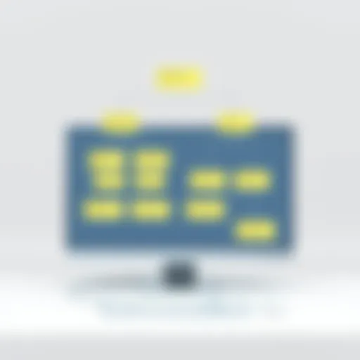 Visual representation of decision tree software interface
