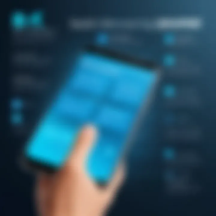 Infographic highlighting advantages of SMS support