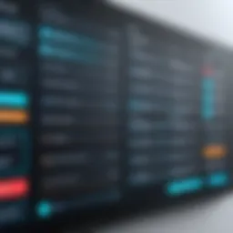 Dynamic scheduling interface showcasing various options for shift allocation.