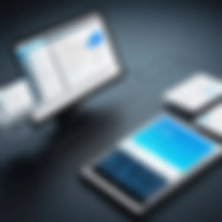 Cross-platform compatibility illustration for document apps