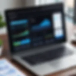 Dynamic dashboard showcasing real estate analytics