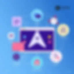 Visual representation of boomerang software functionalities