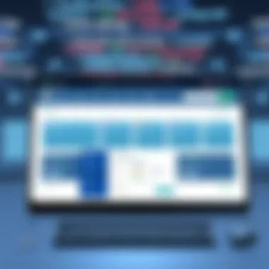 User Interface of Scheduling Tool User interface of a popular social media scheduling tool