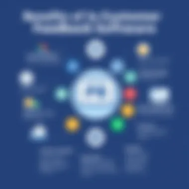 Benefits of Customer Feedback Software Chart showcasing the benefits of customer feedback software