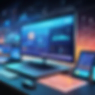 Infographic highlighting future trends in asset management