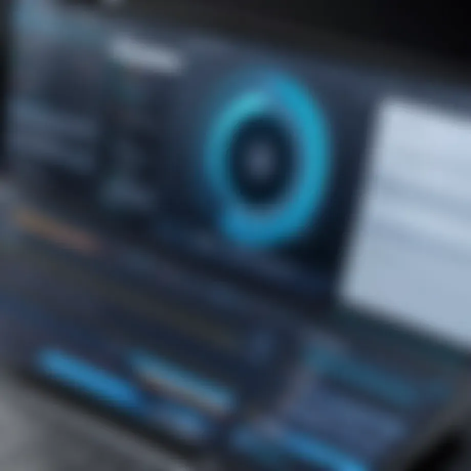 A visual representation of disk imaging software interface showcasing key functionalities.