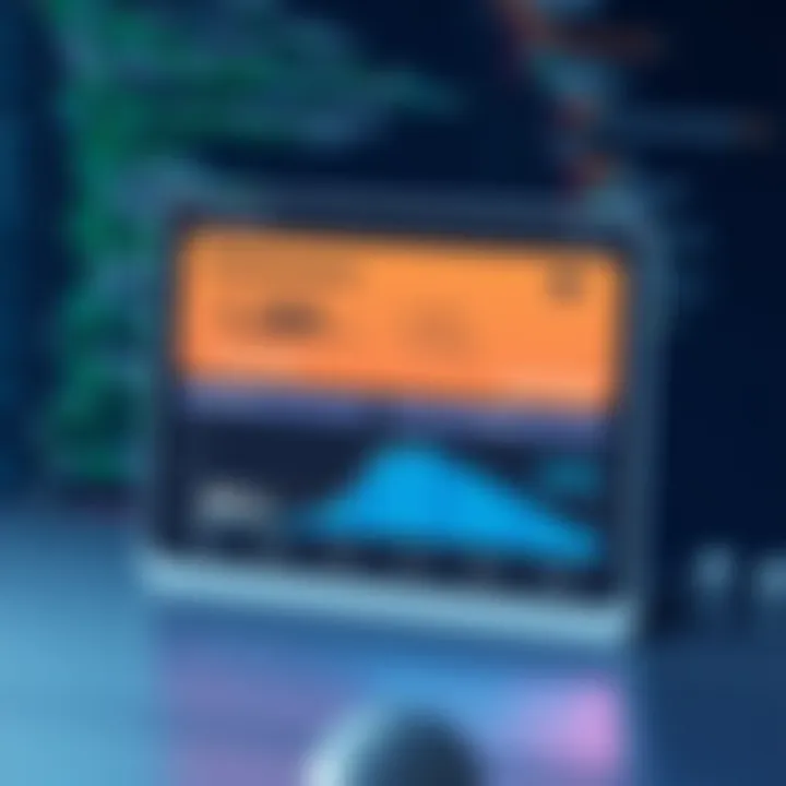 Performance Metrics of Streaming App A screenshot showing performance metrics of a streaming application