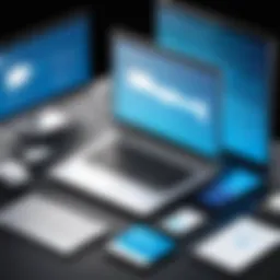 Visual representation of FTP sync tools in action