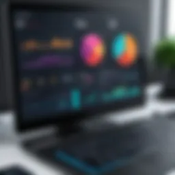 Visual representation of e-commerce analytics dashboard