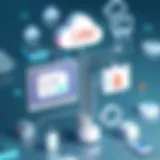 Visual representation of CRM billing integration