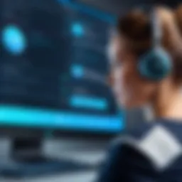 Dynamic interface of a modern live chat solution