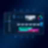 Overview of PowerDirector interface showcasing editing tools