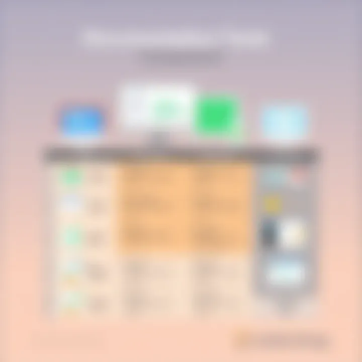Documentation Tools Comparison Chart Comparison chart illustrating various documentation tools