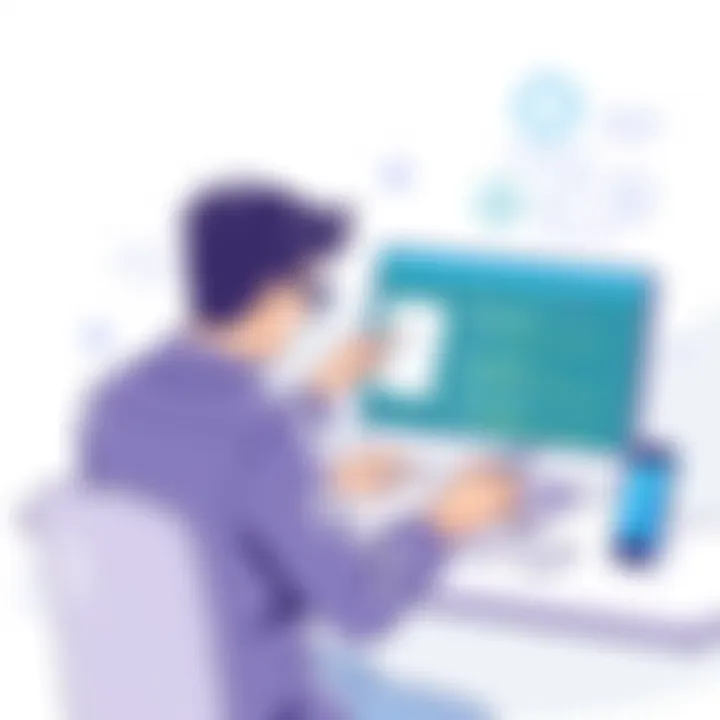 Engagement with Documentation Platforms User engaging with a project documentation platform