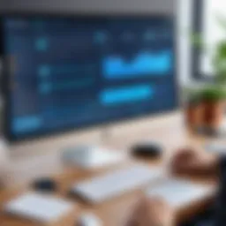 Detailed interface of the IManage support tool showcasing its user-friendly design.