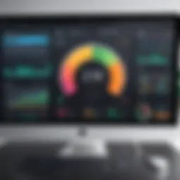 A detailed dashboard of a mac monitoring tool displaying various system metrics.