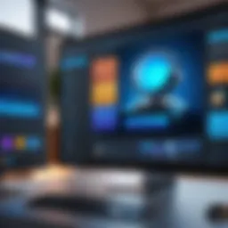 RenderMan user interface showcasing advanced rendering tools