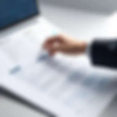 Visual representation of contract management efficiency