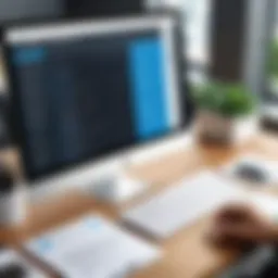Visual representation of talent management features