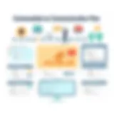 Visual Representation of a Communication Plan Visual representation of a communication plan