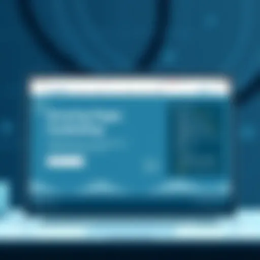 Visual representation of an engaging fundraising page design