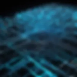 An abstract visualization representing custom data algorithms.