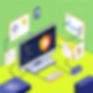 User interface of CyberGhost VPN