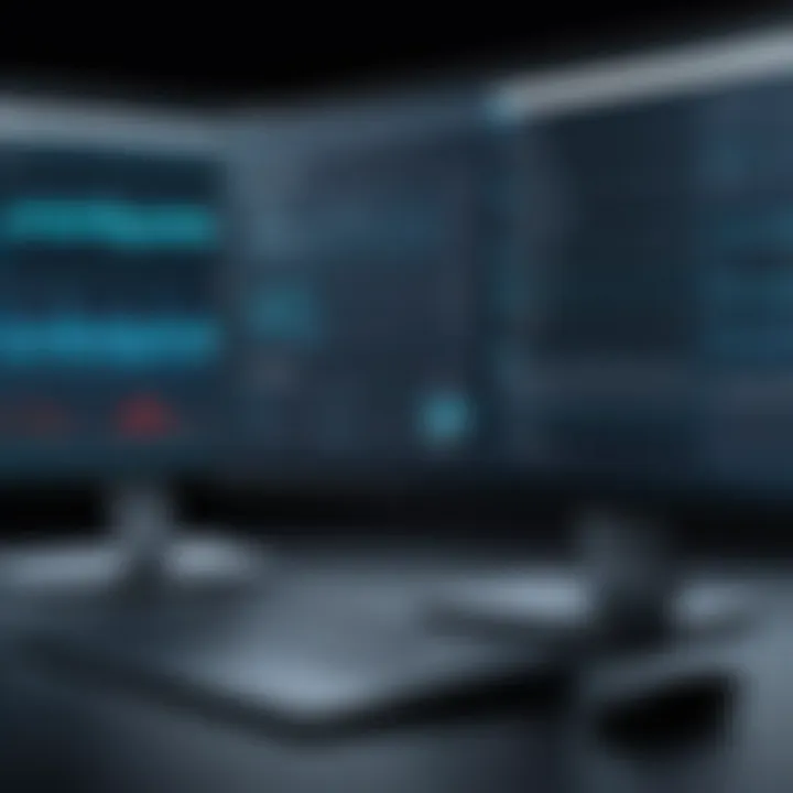 A screenshot showcasing advanced database management software interface.