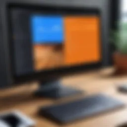 Digital representation of dirt takeoff software interface