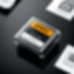 Dymo Stamps interface showcasing user-friendly design