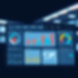 Dashboard of accounting software tailored for trucking businesses