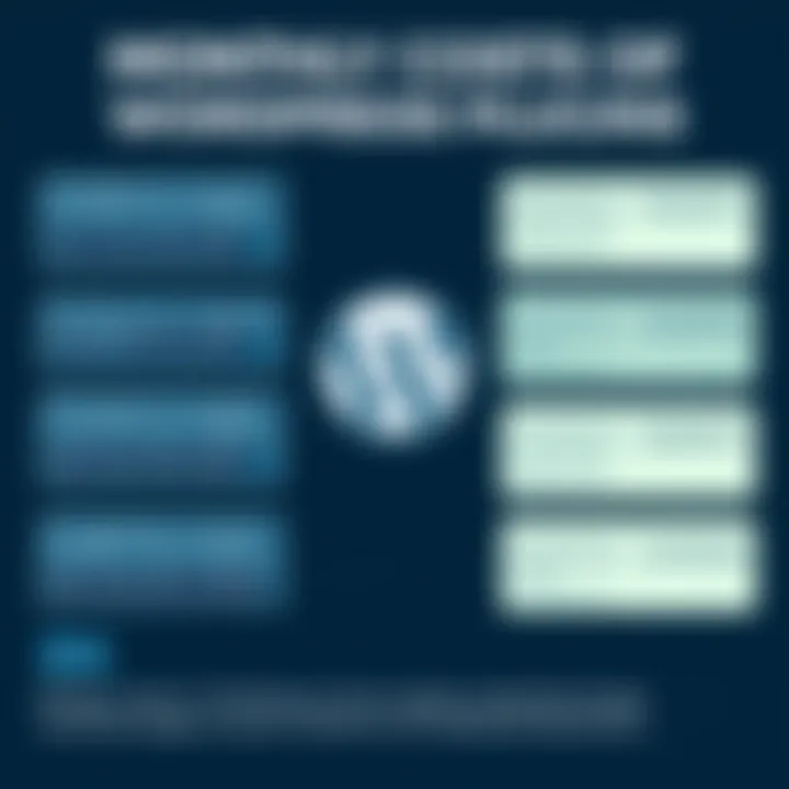 Monthly Costs of WordPress Plugins A breakdown of essential plugins and their monthly fees