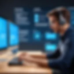 Customer interaction with answering service