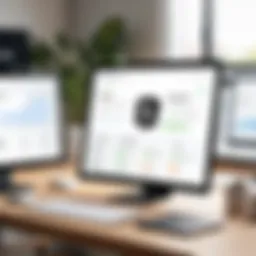 Comparison of Shopify and Squarespace interfaces showcasing their unique features