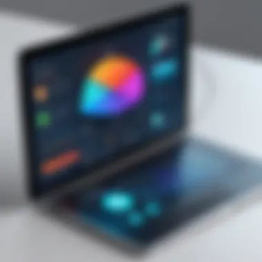 User interface of a popular diagramming application
