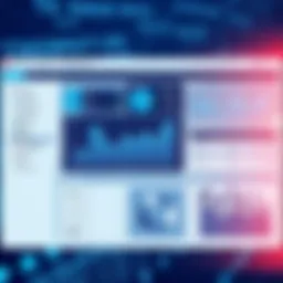 A detailed dashboard showcasing SIEM tool analytics