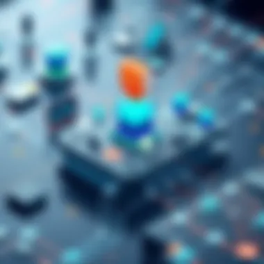 Network Security Infrastructure with SIEM Integration A network security infrastructure diagram with SIEM integration