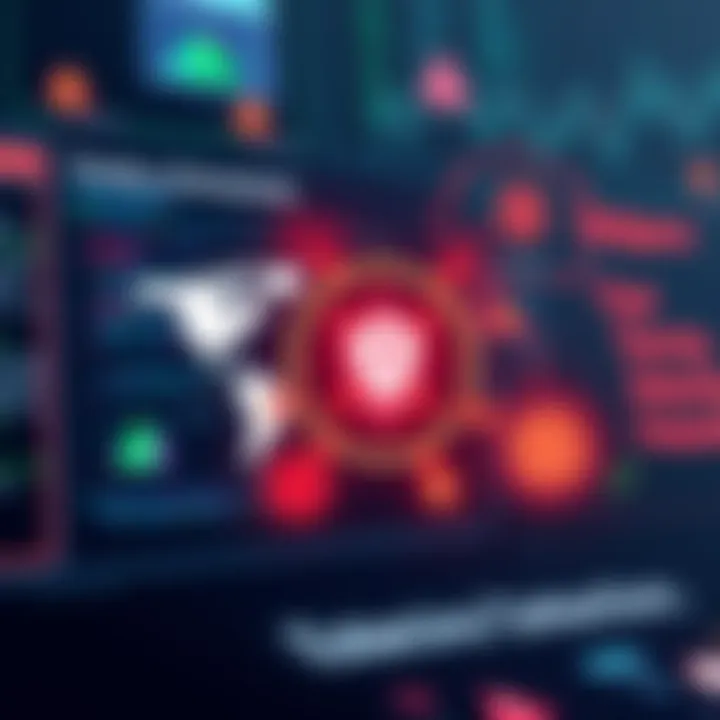 Threat Detection and Response Visualization Visual representation of threat detection and response capabilities