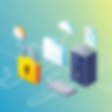 Secure file transfer protocol illustration