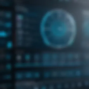Screenshots of alternative software user interfaces