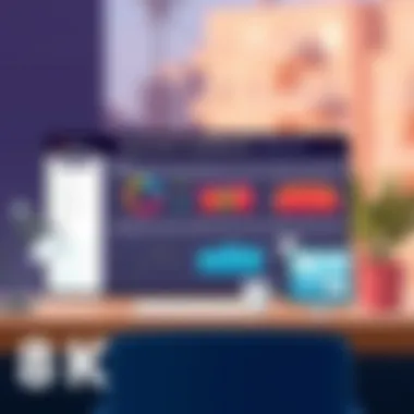 Innovative Dashboard Features A modern dashboard of apartment management software showcasing various functionalities