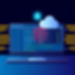Overview of email backup software interface