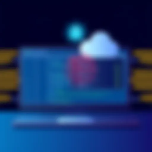 Overview of email backup software interface