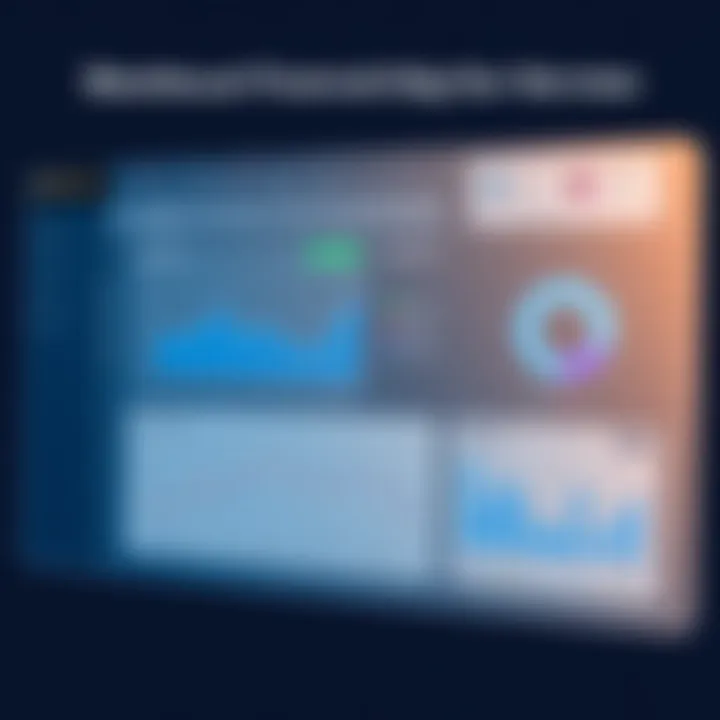 Blackbaud Financial Edge Dashboard Overview Visual representation of Blackbaud Financial Edge dashboard showcasing key features.