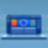 Dashboard view of a clock in and out system showcasing user interface features