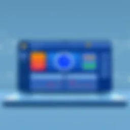 Dashboard view of a clock in and out system showcasing user interface features