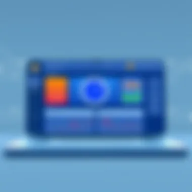 Dashboard view of a clock in and out system showcasing user interface features