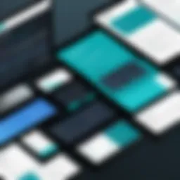 Visual representation of Frontify's brand guidelines interface